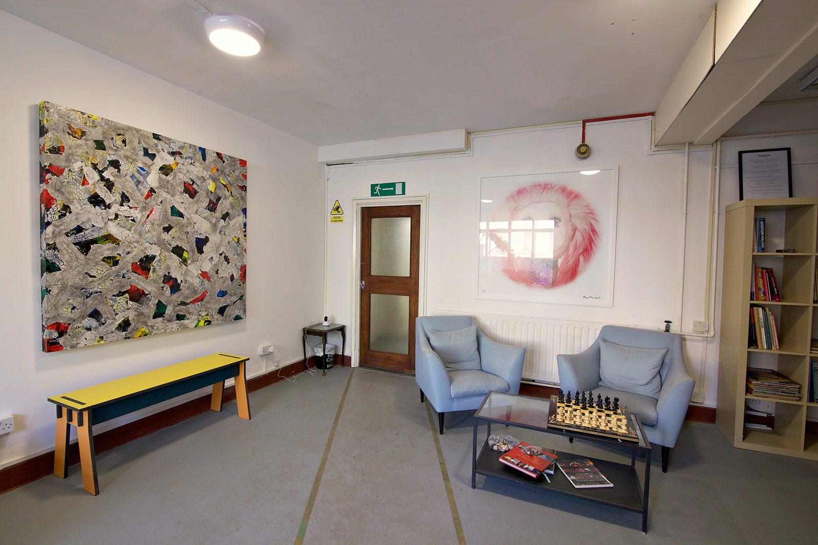 The shared lounge
